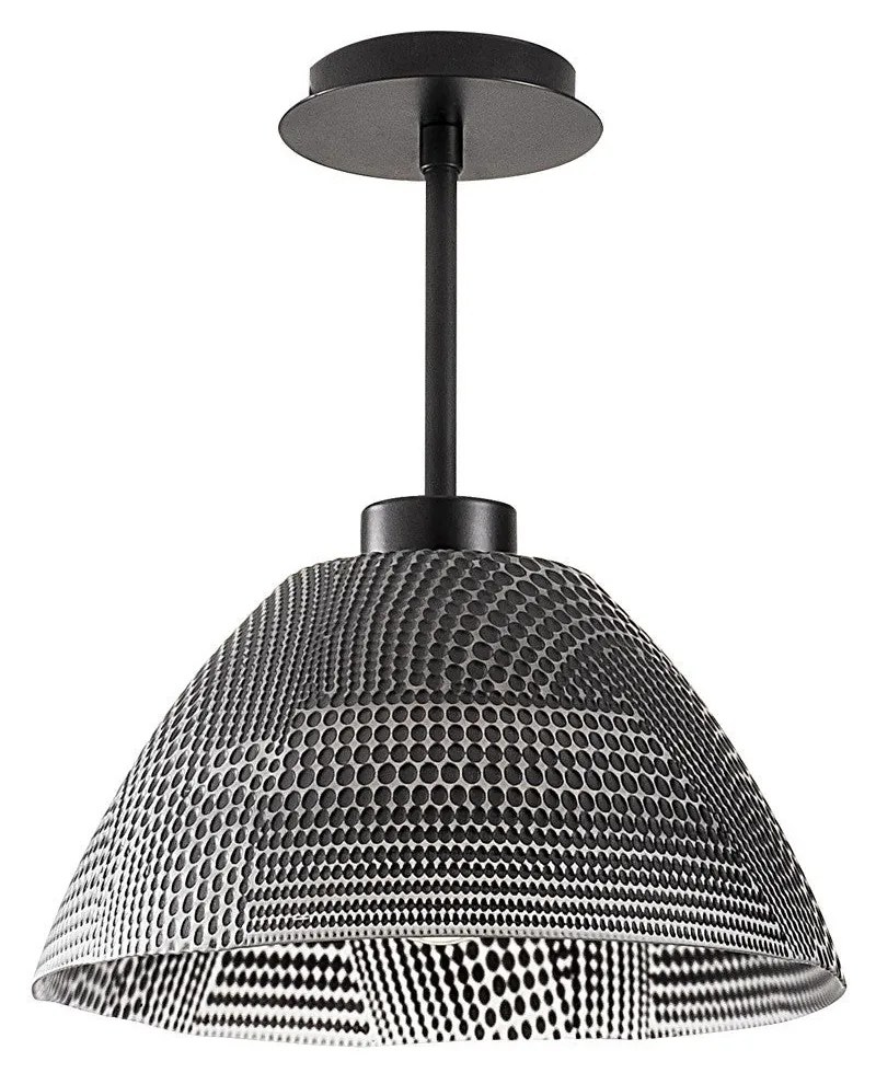 Candeeiro de Teto Bornova – Preto – 30 cm