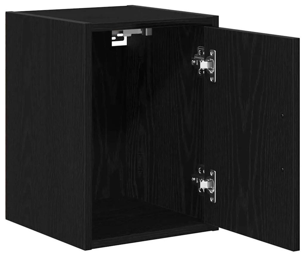 Armários de parede para garagem 2 pcs derivados de madeira