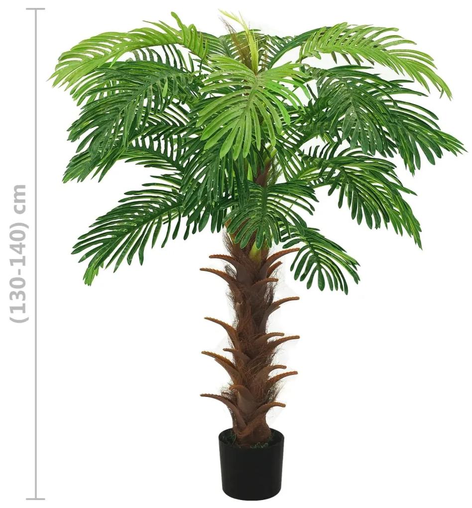 Palmeira cica artificial com vaso 140 cm verde
