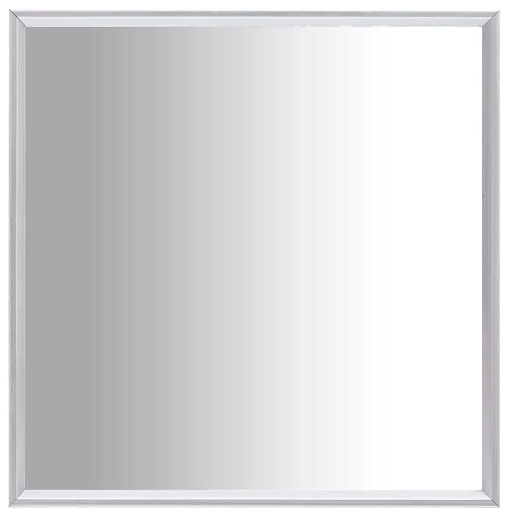 322733 vidaXL Espelho 70x70 cm prateado