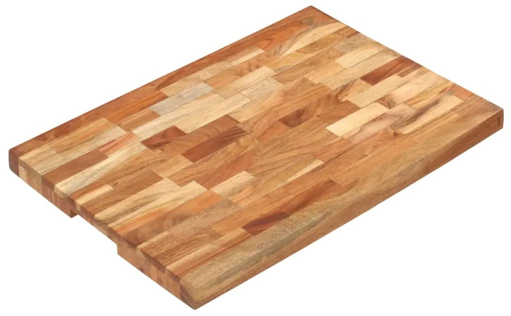 286570 vidaXL Tábua de cortar 60x40x4 cm madeira de acácia maciça
