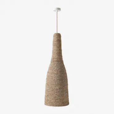Lâmpada De Teto Suspensa Para Exterior Jessica Natural - Branco & Ø35 Cm - ↑105 Cm Jessica - Sklum