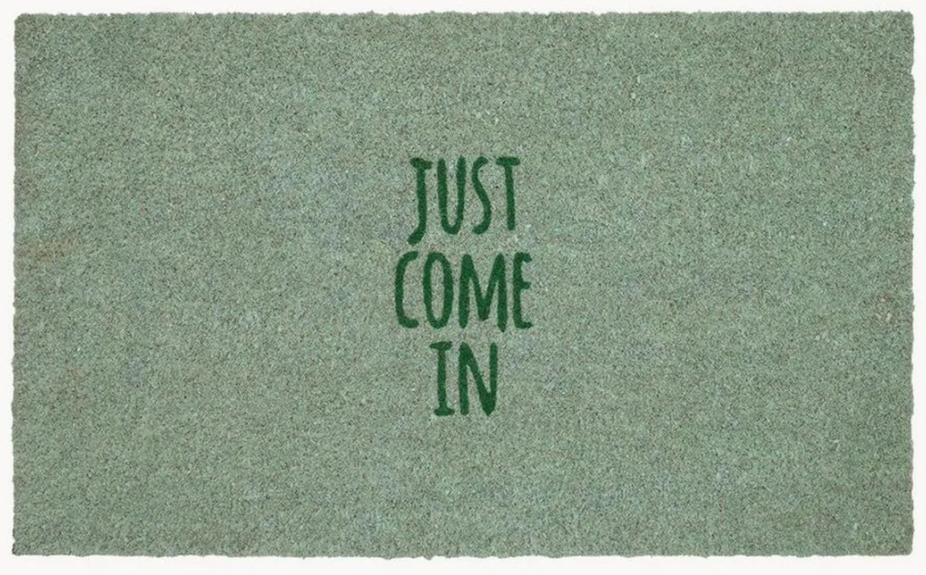 Tapete de entrada Just Come In