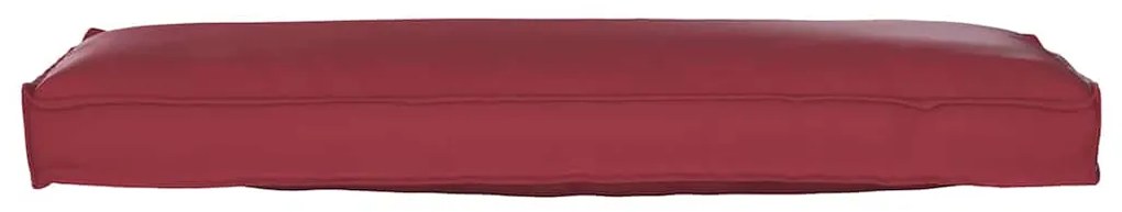 Almofada de Palete para Banco Bordô 120 x 40 x 8 cm - Tecido Oxford