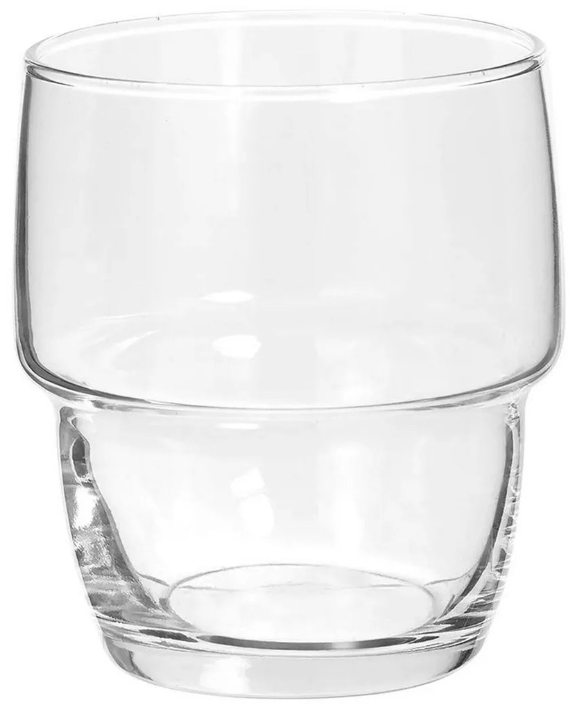 Conjunto de Copos Secret de Gourmet Bottom Cup Cristal (280 Ml) (6 Peças)