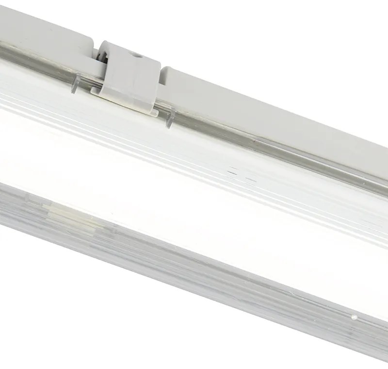 Luminária TL com LED 1800 lm e detetor de movimento IP65 - Base Retro