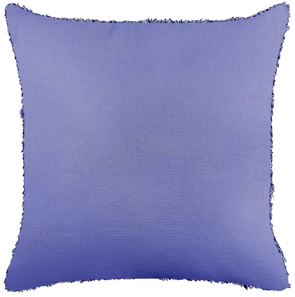 Conjunto de 2 almofadas decorativas em algodão violeta 45 x 45 cm RHOEO Beliani