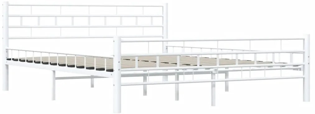 Estrutura de cama metal 160x200 cm branco
