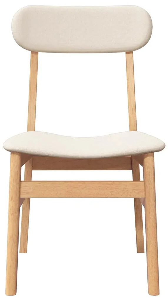 Cadeiras de jantar com almofadões 2 pcs madeira maciça