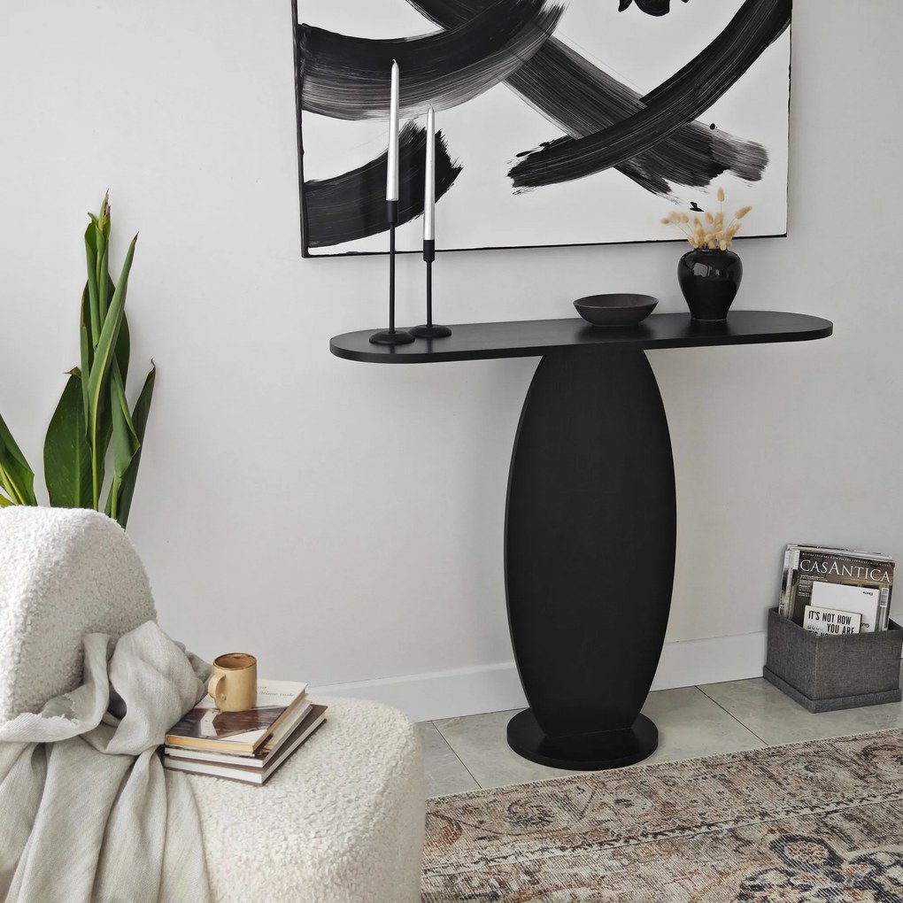 Cômoda Ellittica – Antracite – 100x81x30 cm