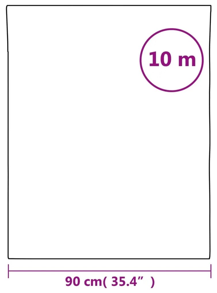Película janela estática 90x1000 cm PVC branco fosco