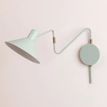 Aplique De Parede Direccionável Em Ferro Lizz Tropa - Sklum