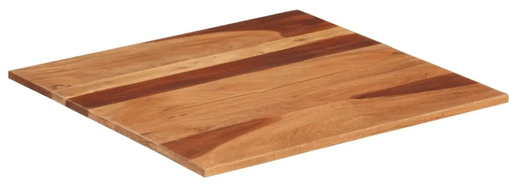 Tampo de mesa madeira de acácia maciça 15-16 mm 60x60 cm
