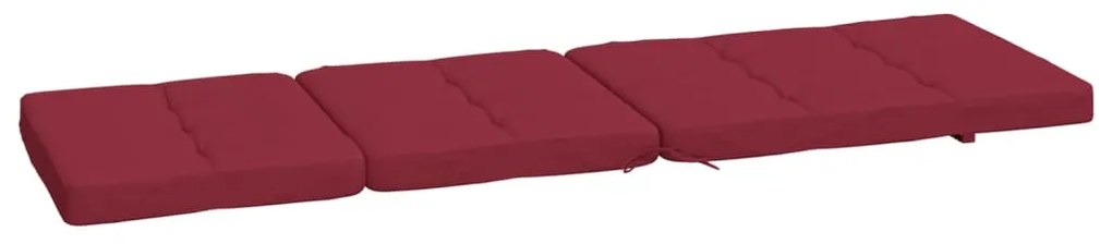 Almofadões p/ cadeira terraço 2pcs tecido oxford vermelho tinto