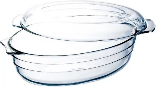 Travessa para o Forno Ô Cuisine Transparente Vidro (35 x 22 cm)