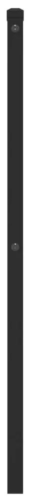 Cabeceira de cama 107 cm metal preto