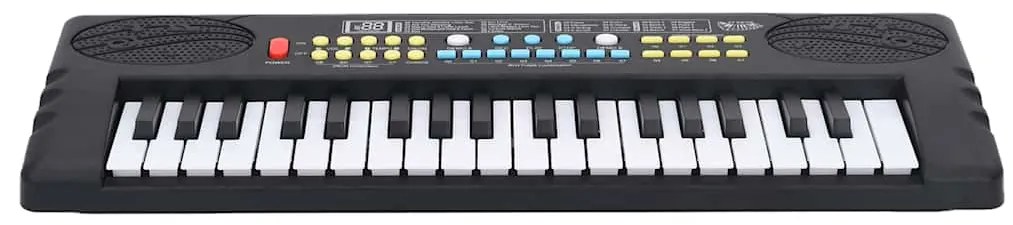 37 teclas piano teclado elétrico com microfone para crianças