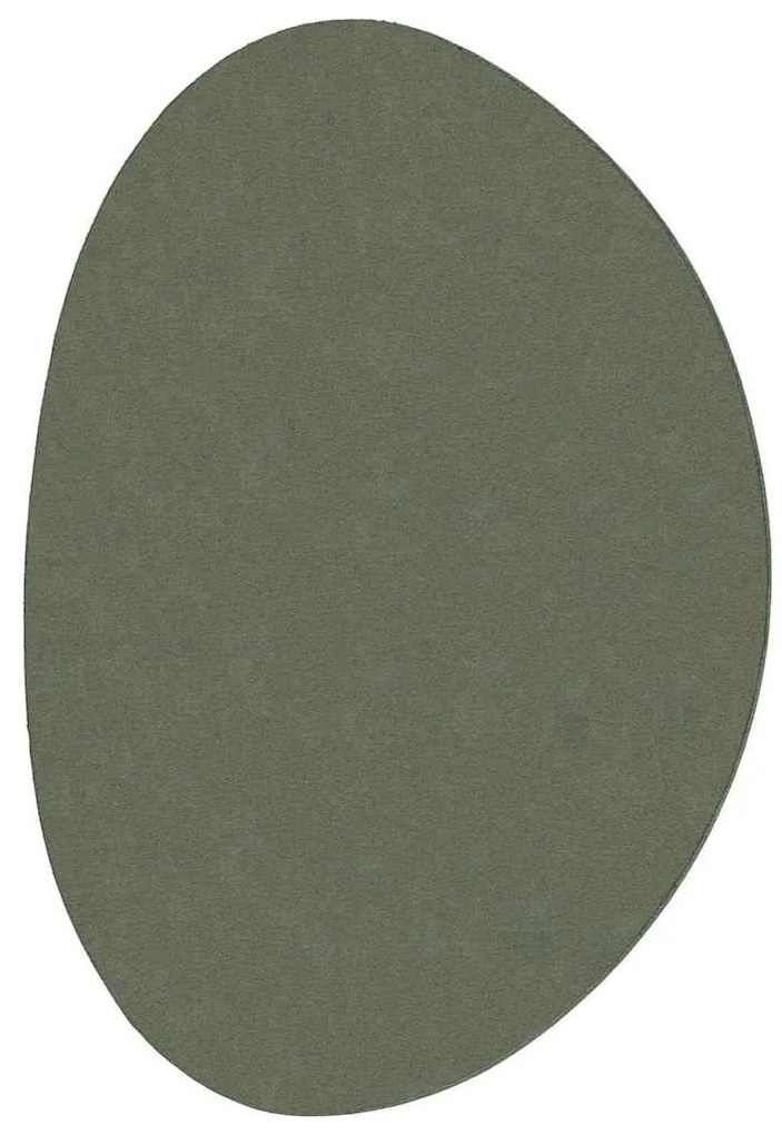 Tapete 'HUARTE'de Pelagem Curta e Lavável Verde Floresta 160x230 cm