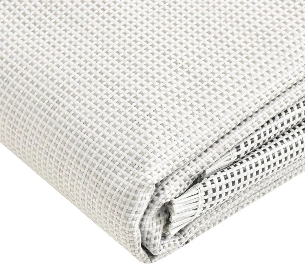 Tapete de campismo para tenda 450x300 cm cinzento