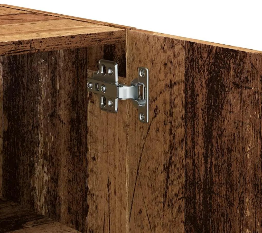 Armário parede 60x31x70 cm derivados de madeira madeira velha