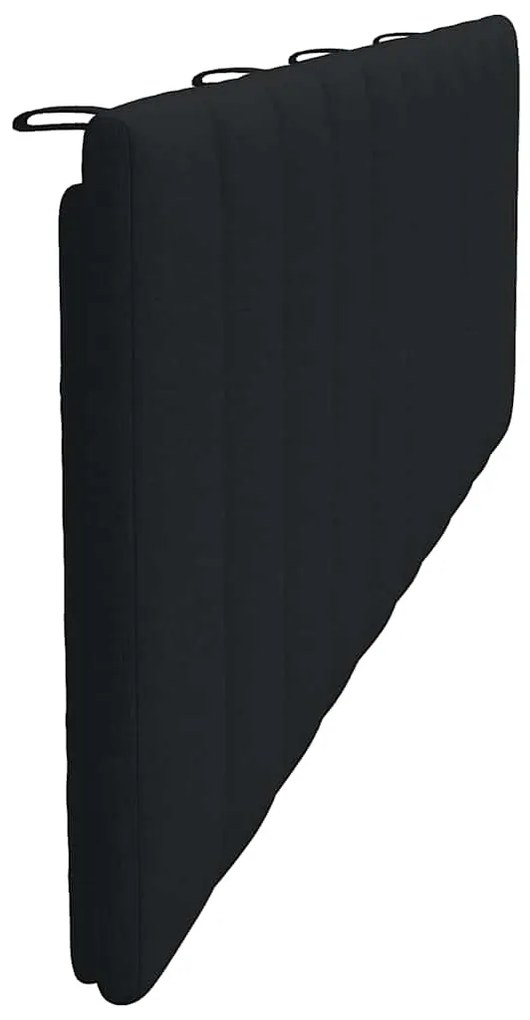 Almofadão de cabeceira 180 cm tecido preto