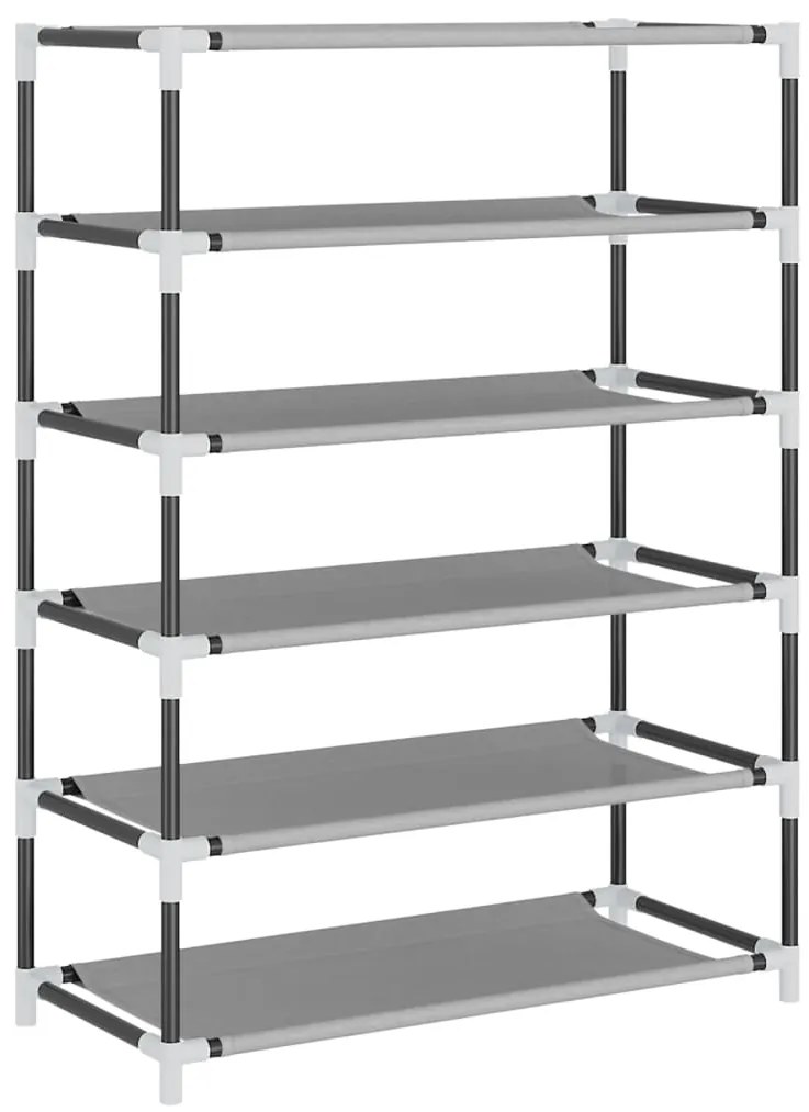 Sapateira 60x28x90 cm tecido cinzento