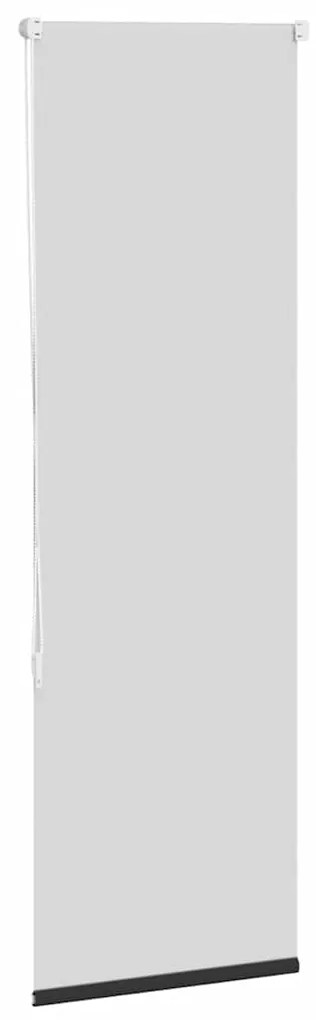 Persiana de enrolar 55x175 cm largura tecido 50,7 cm poliéster