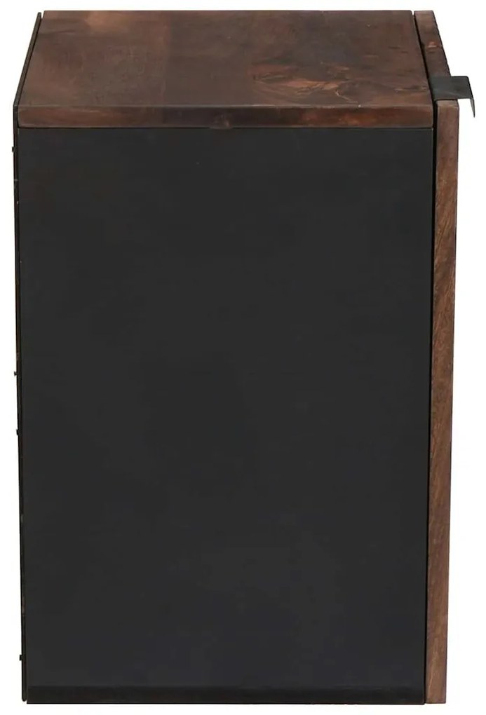Armário de Banheiro Suspenso – 38x33.5x48 cm Madeira Sólida e Madeira
