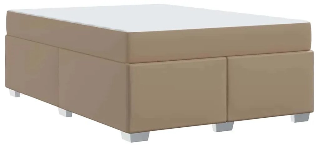 Estrutura da Cama Cappuccino 140 x 200 cm Couro sintético