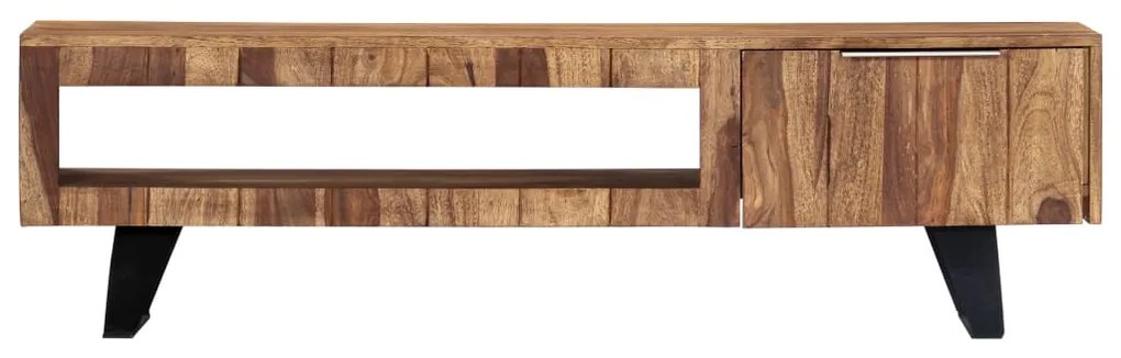 Móvel de TV 140x30x40 cm madeira de acácia maciça