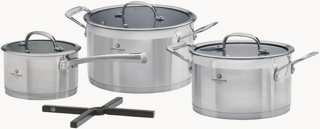Conjunto de panelas Grisha, conjunto de 4