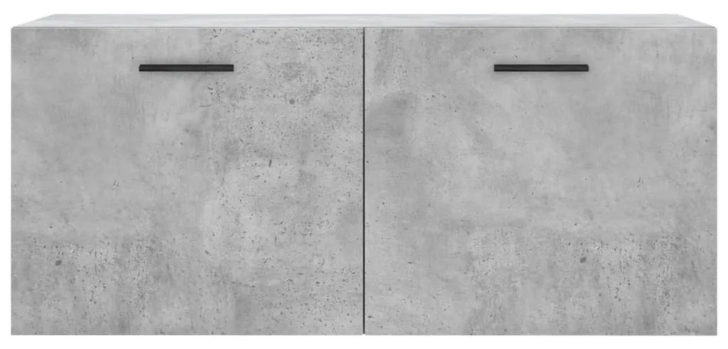 Armário parede 80x36,5x35 cm derivados madeira cinzento sonoma