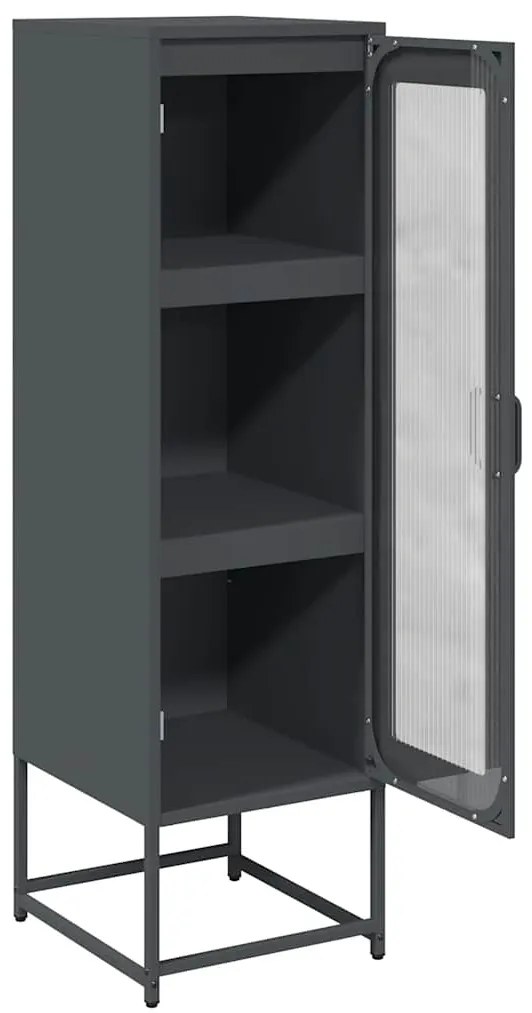 Móvel alto 36x39x123 cm aço laminado a frio antracite