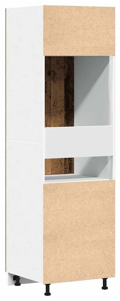 Armário p/ frigorífico “Lyon” 60x57x207cm madeira velha