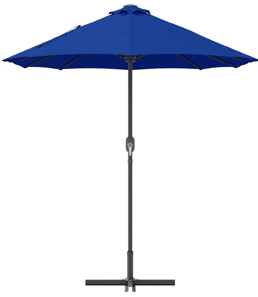 Guarda-sol de Jardim Azul 380 x 196 x 235 cm