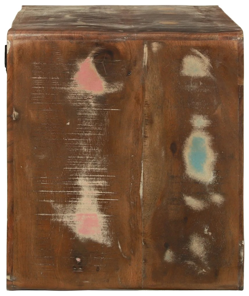 Armário para TV 80x32x36 cm de Madeira Recuperada