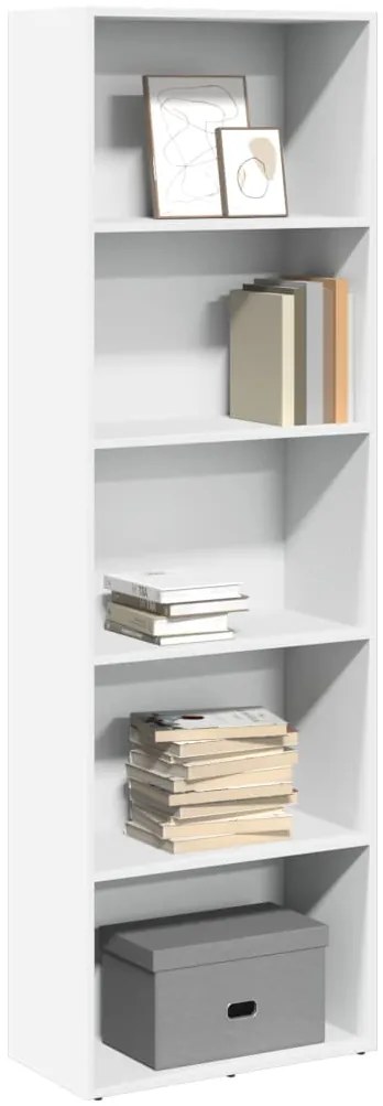 vidaXL Estante 60x30x189 cm derivados de madeira branco