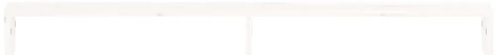 Suporte para monitor 100x27x10 cm pinho maciço branco