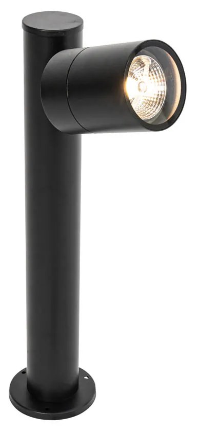 Candeeiro de exterior preto 45 cm AR70 ajustável IP44 - Solo