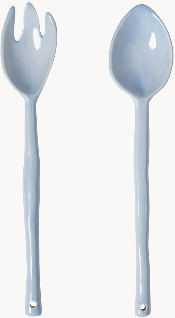 Talheres de salada artesanais Boavista, conjunto de 2