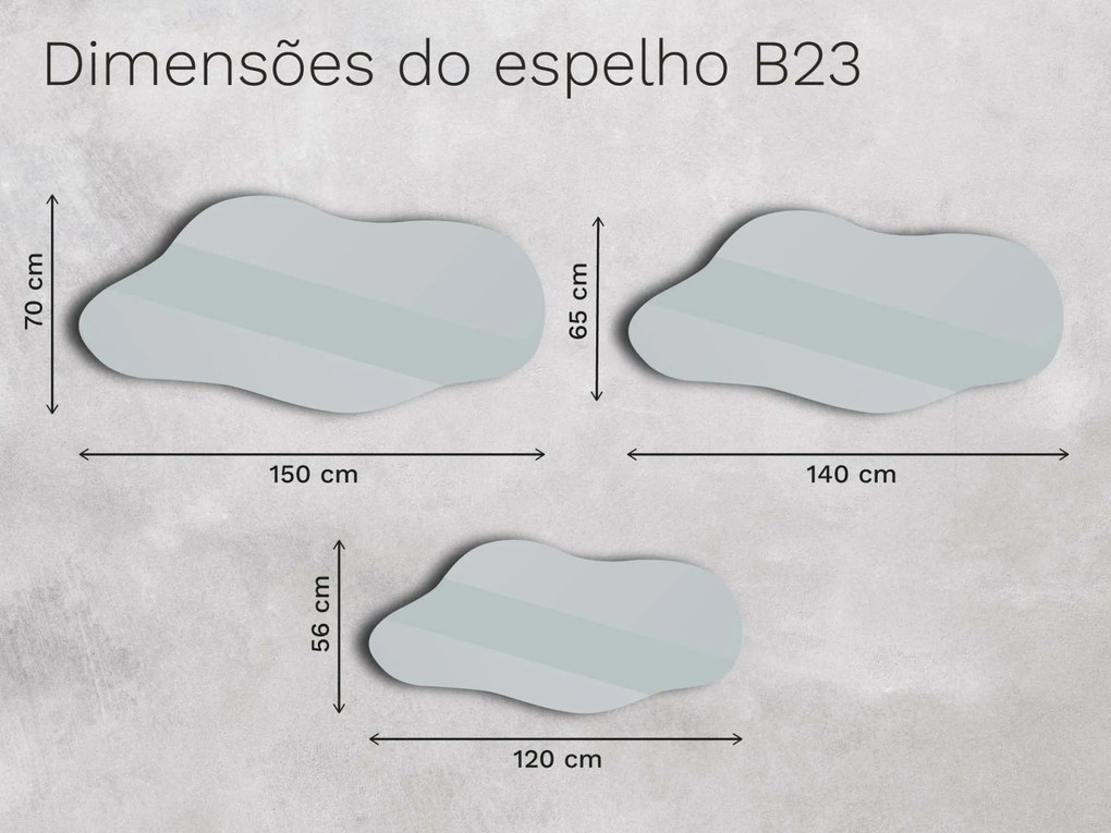 Espelho Base B23