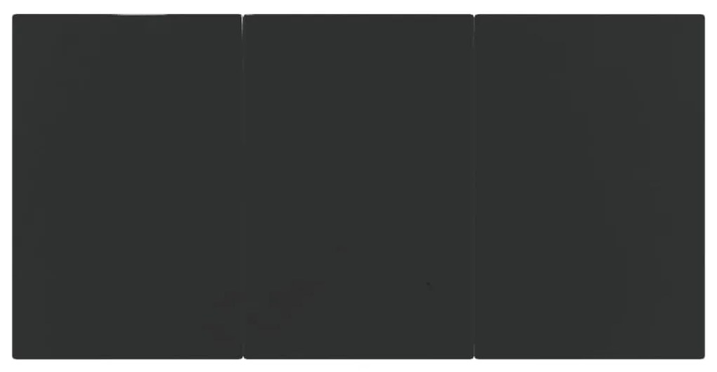 5 pcs conjunto de jantar p/ jardim vime PE