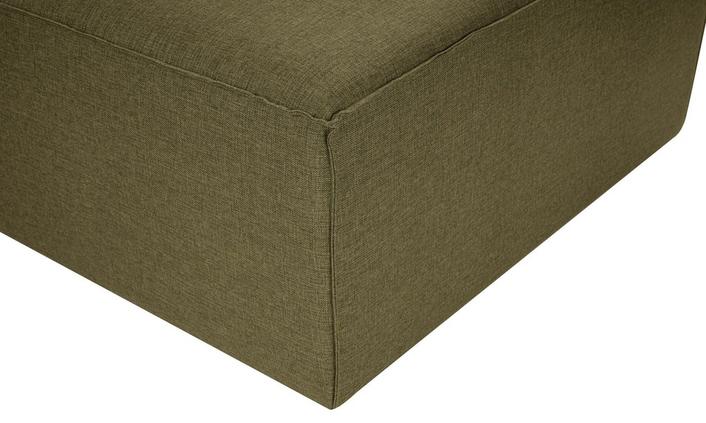 Sofá de Canto Fora – Verde – 296x66x185 cm