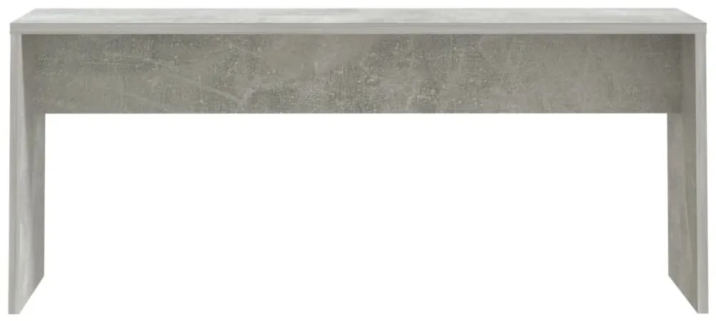 3 pcs conjunto de jantar derivados de madeira cinzento cimento