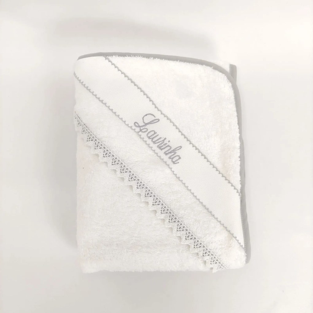 Toalha Banho Com Renda Personalizado