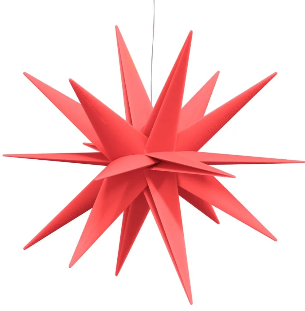 Luz de Natal com LED dobrável 57 cm vermelho