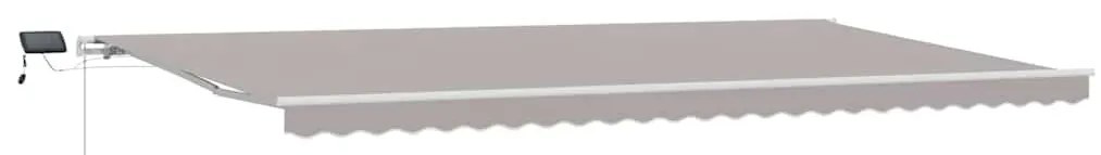 Toldo Cinza Claro Cinza claro. 600 × 350 cm Cinzento-claro