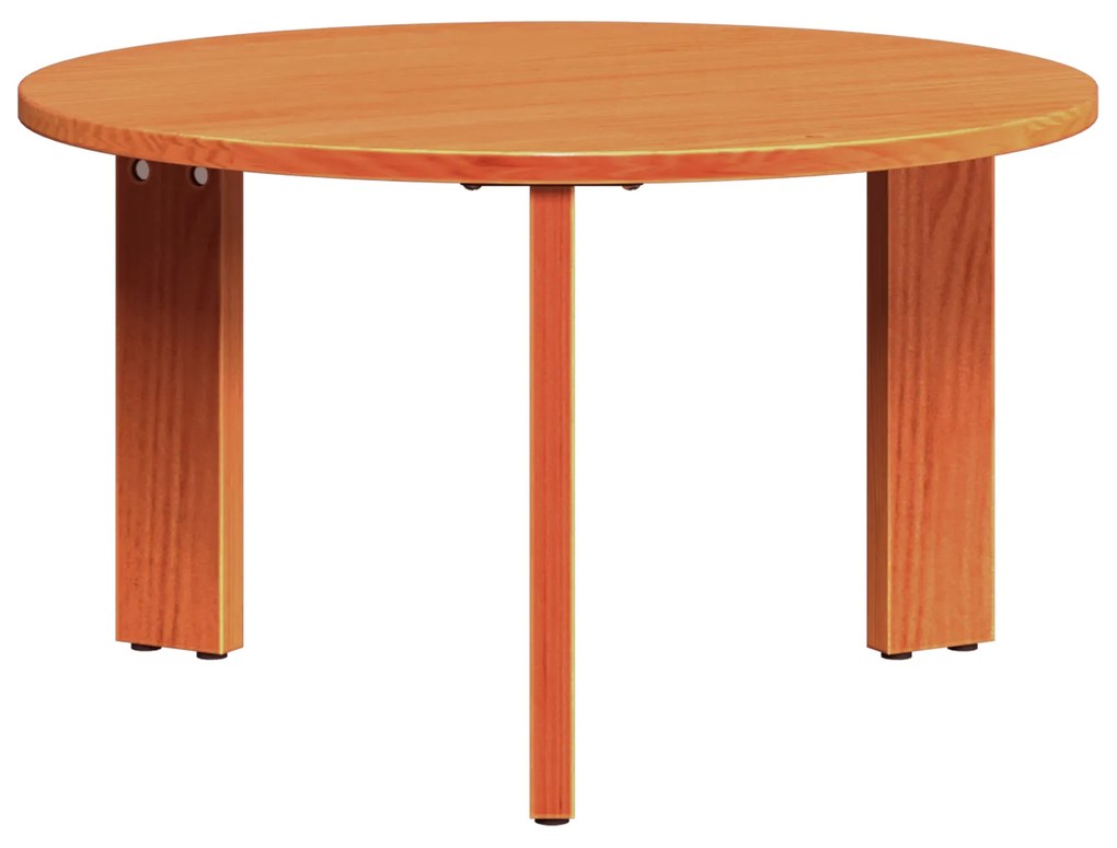Conjunto de Mesas de Café 3 pcs Castanho-mel