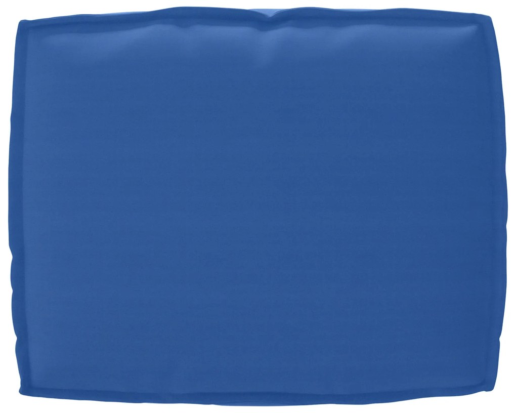 Conjunto de Almofadas para Palete de 2 Peças em Tecido Oxford Azul Roy