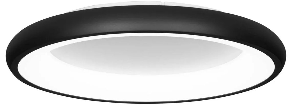 Candeeiro de Teto Moderno Preto 60cm c/ LED Dimmer - Cardona